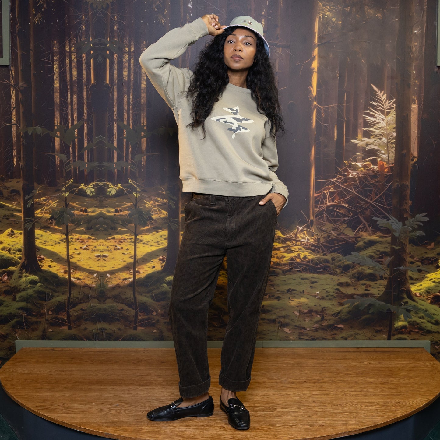 Spotty Cord Explorer Pant