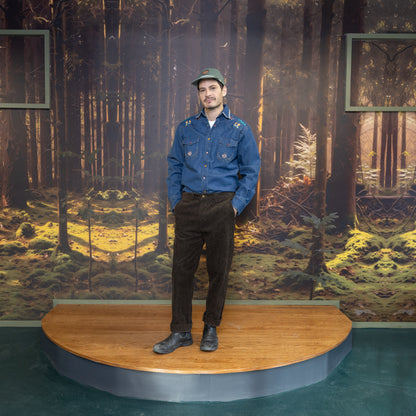 Green Cord Explorer's Hat