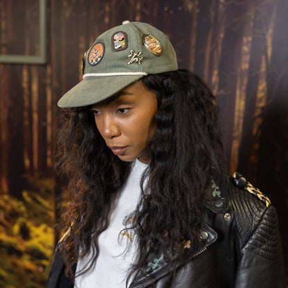 Green Cord Explorer's Hat