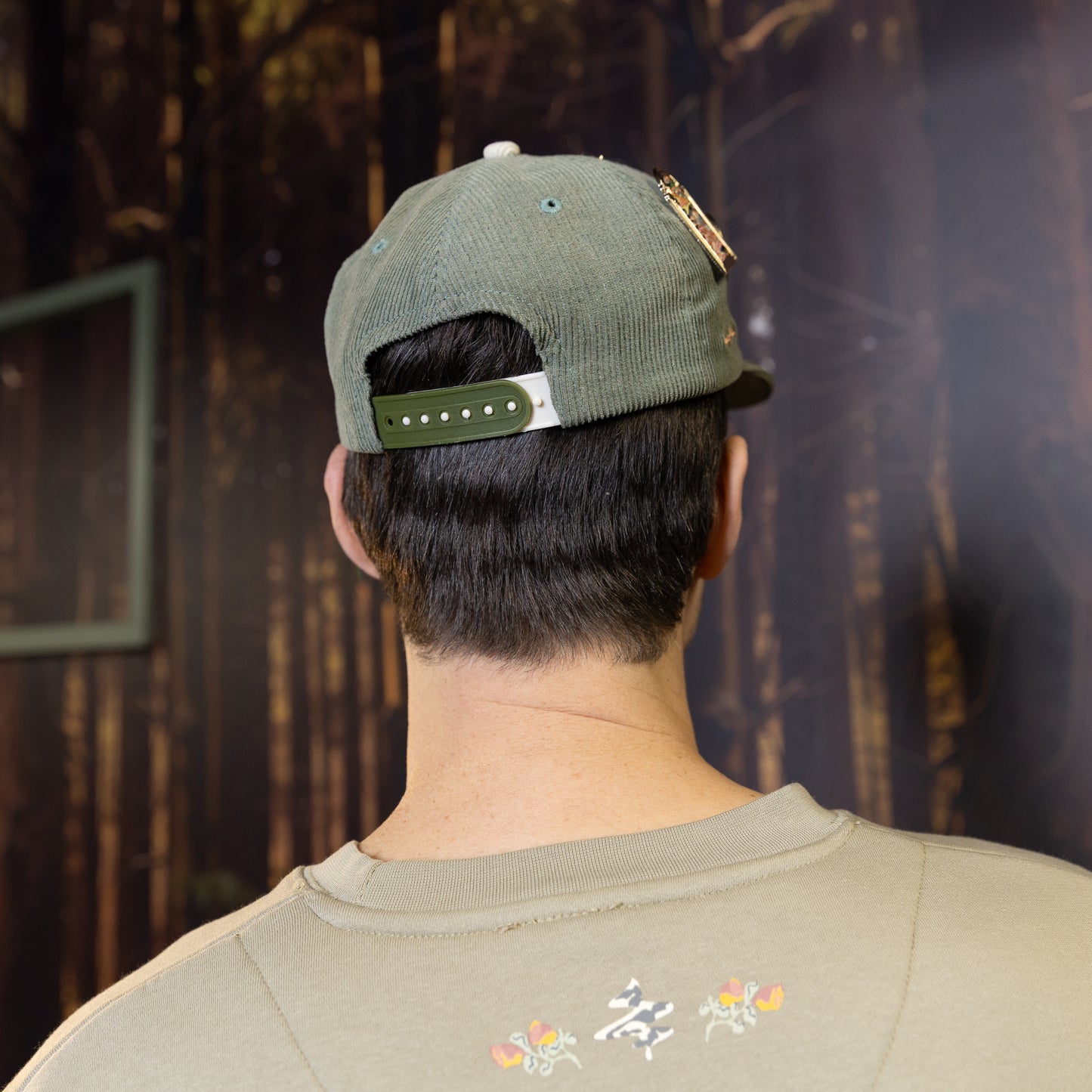 Green Cord Explorer's Hat