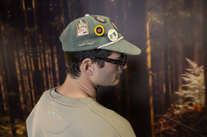 Green Cord Explorer Hat