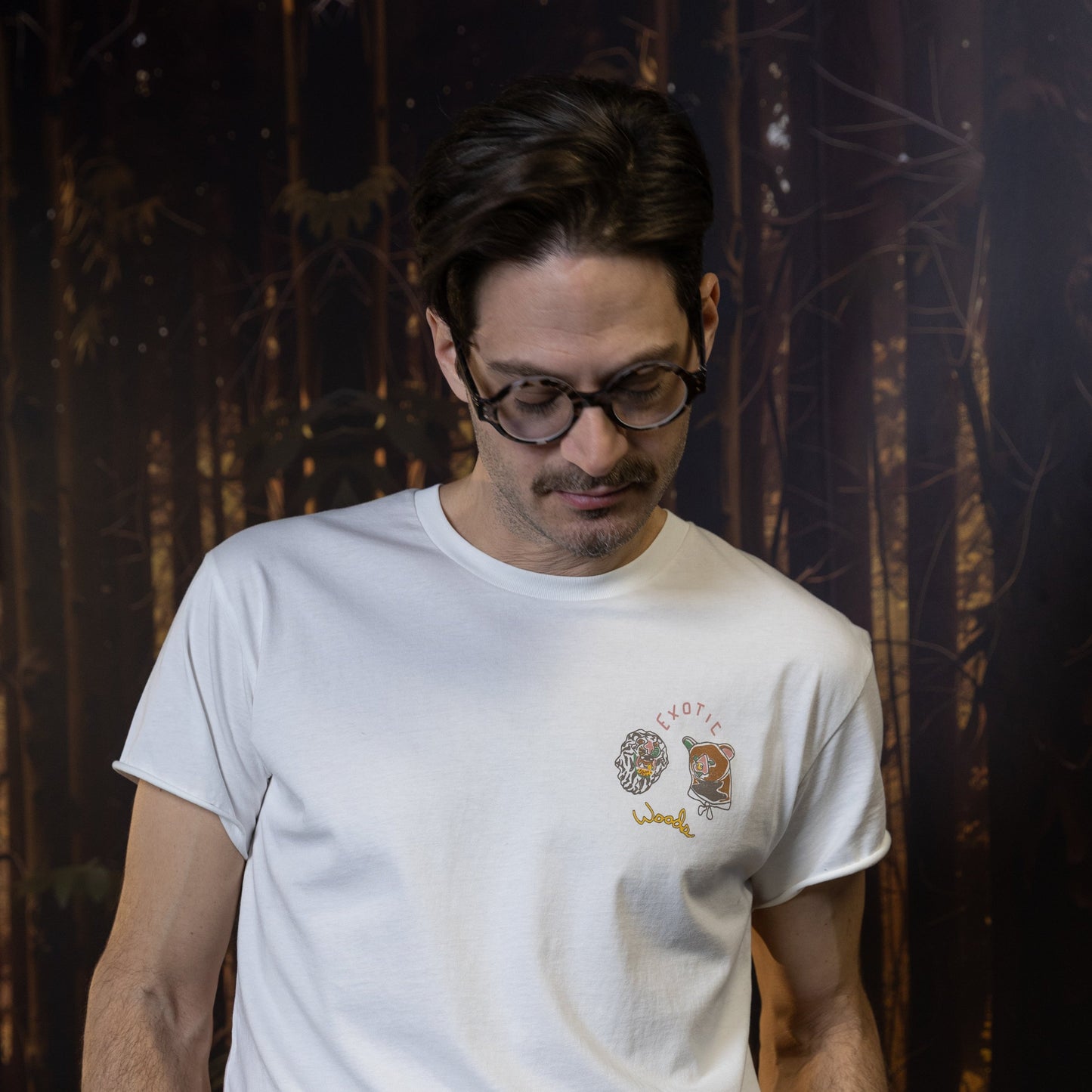 Bear + Lion Crop Arm Tee