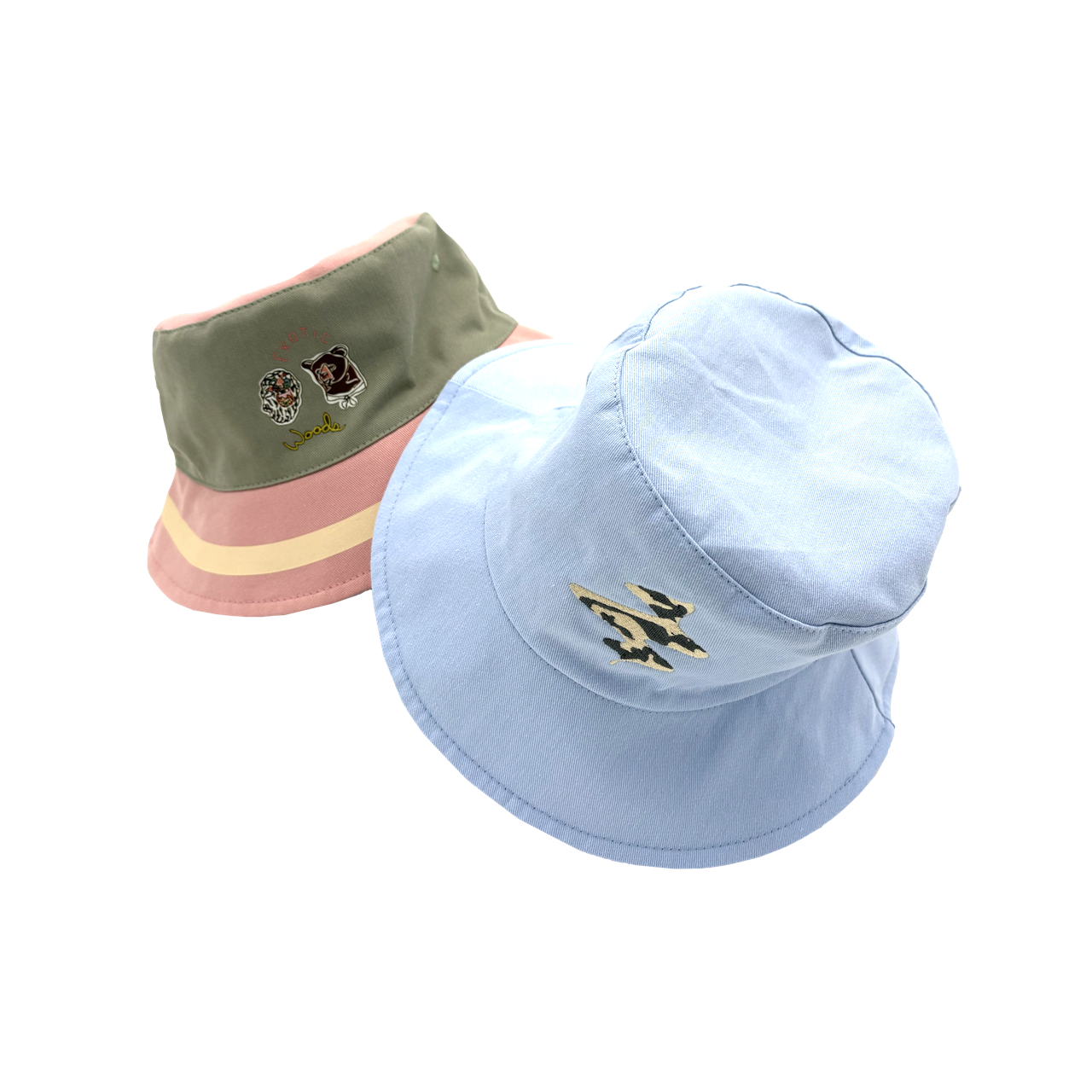 Be Out Bucket Hat front view of both sides