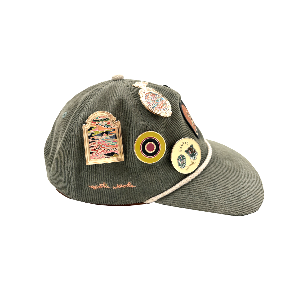 Green Cord Explorer's Hat