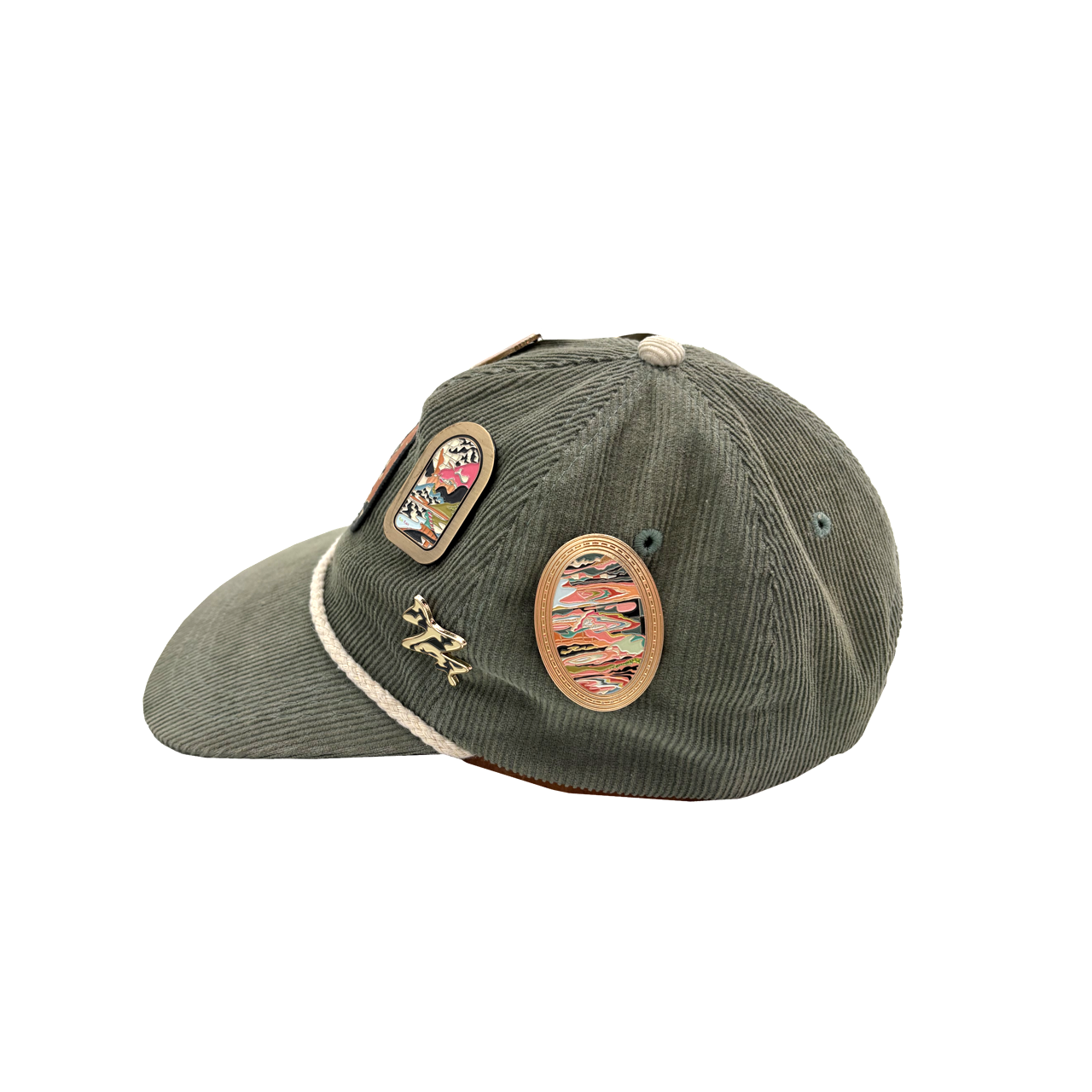 Green Cord Explorer's Hat