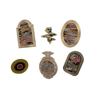 Red Target Brooch (Limited Edition)