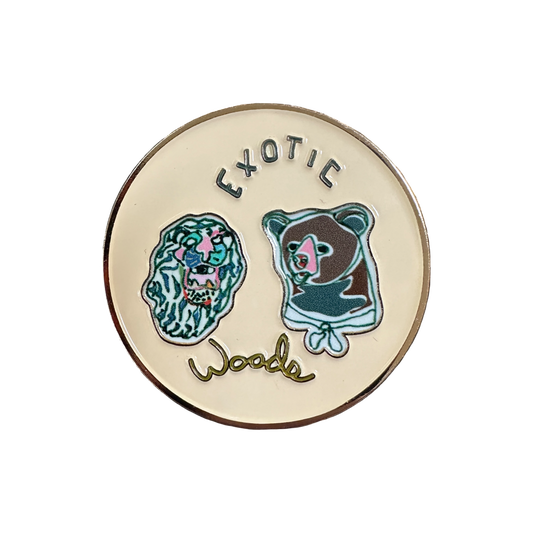 Bear + Lion Logo Brooch (Limited Edition)