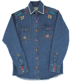 Your Flowers Denim Shirt featured media