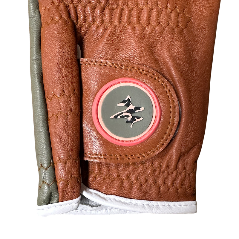 Driving Glove front  detail view